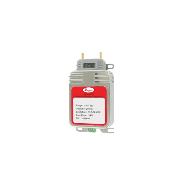 Dwyer Instruments Low differential pressure transmitter, range 0 to 10inwc 610-10A-DDV - main